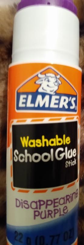 Elmer's Disappearing Purple Washable School Glue Stick, 0.77 Ounce 1 Count