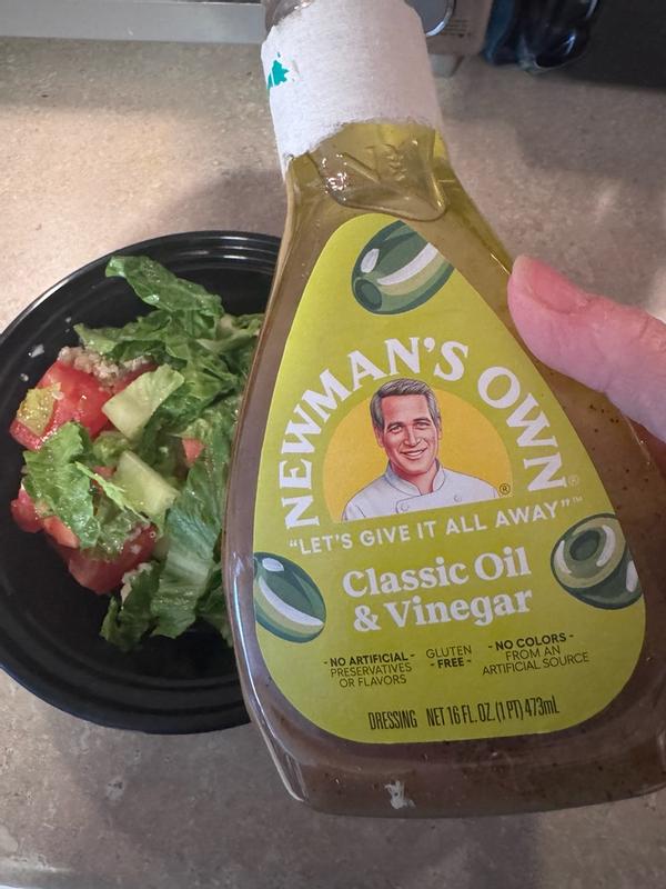 newman's own classic oil & vinegar dressing Classic Oil & Vinegar Dressing 12 fl oz