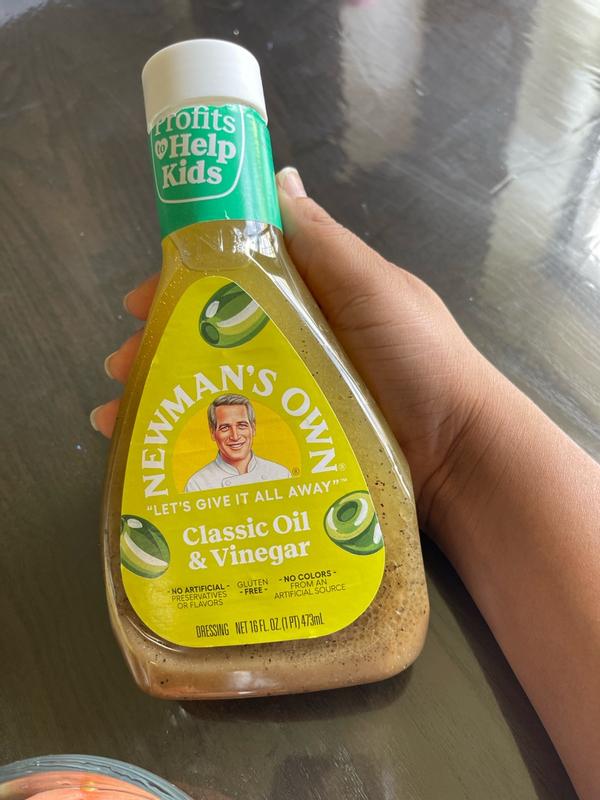 newman's own classic oil & vinegar dressing 16z Newman's Own Olive Oil & Vinegar Salad Dressing, 16 oz