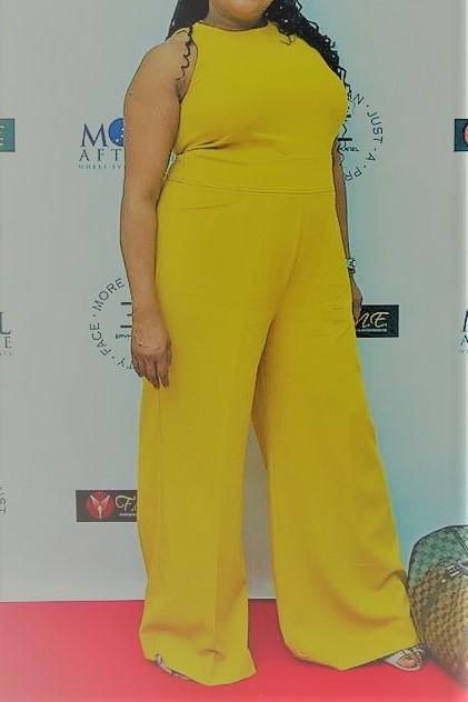 gabrielle union yellow jumpsuit
