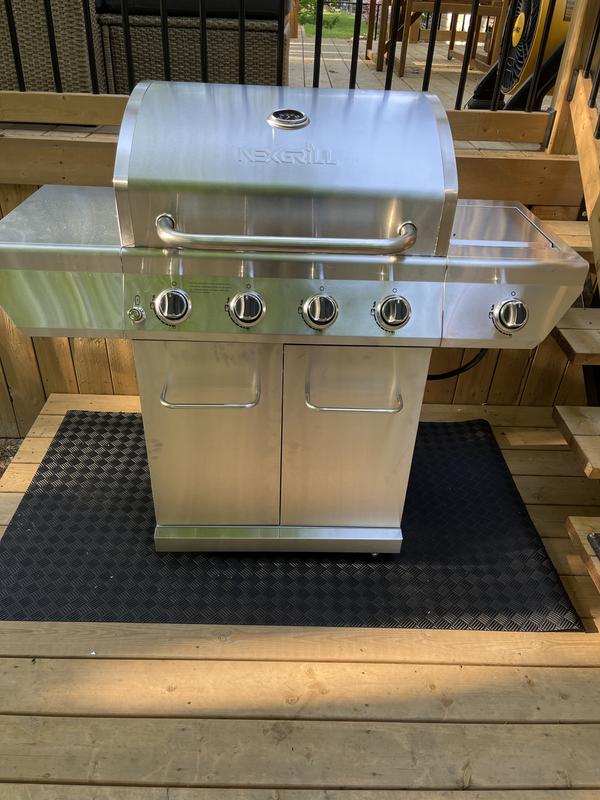 4-Burner Gas Grill with Side Burner | Nexgrill 4-Burner Gas Grill with Side Burner | Nexgrill