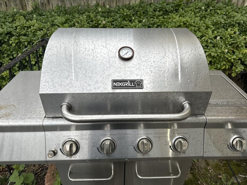4-Burner Gas Grill with Side Burner | Nexgrill