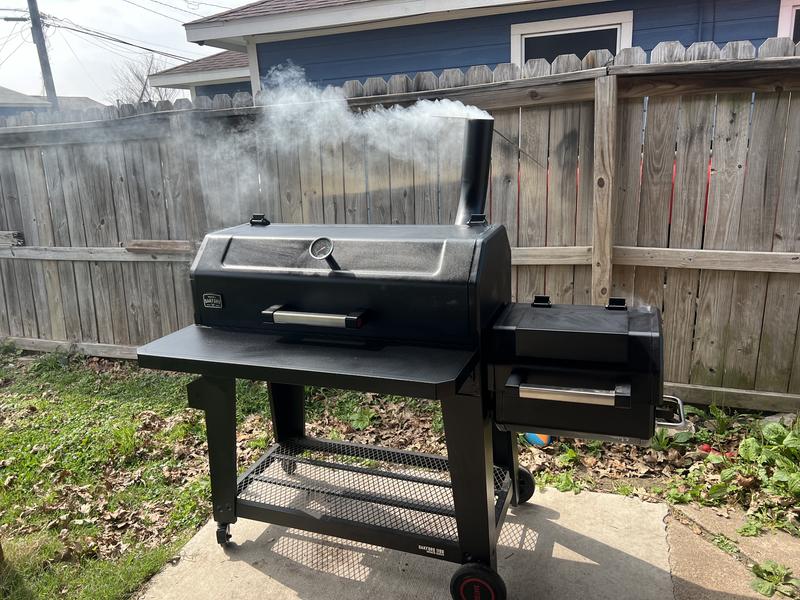 Oakford 1150 Reverse Flow Offset Smoker | Nexgrill