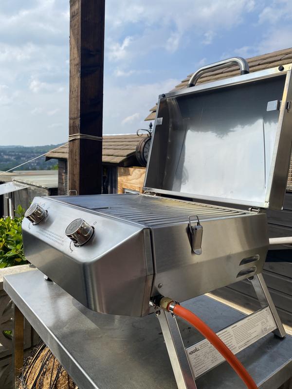 2-Burner Stainless Steel Portable Gas Grill | Nexgrill