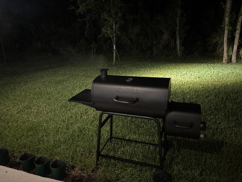 Nexgrill 29 inch Barrel Charcoal Grill with Smoker | Nexgrill