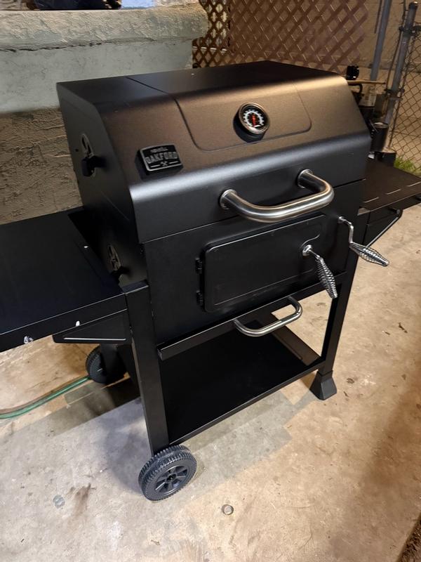 Nexgrill Oakford Homestead 24 Heavy Duty Charcoal Grill in Black