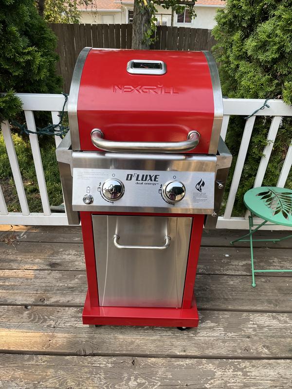 Deluxe dual energy grill sales