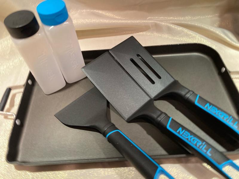 Fuse™ 5-Piece Non-Scratch Black Griddle Starter Set