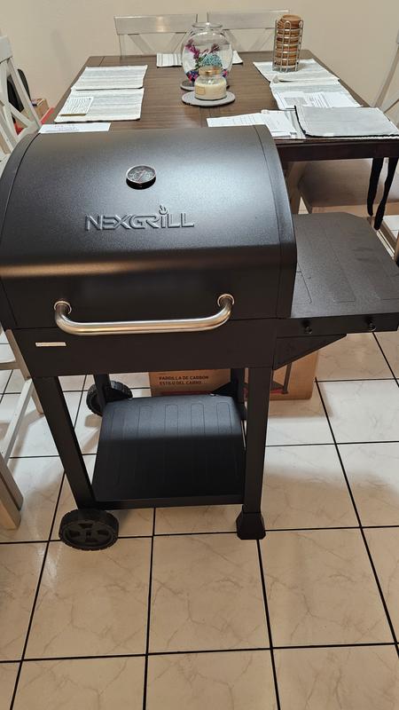 Charcoal Grill with Side Shelf | Nexgrill