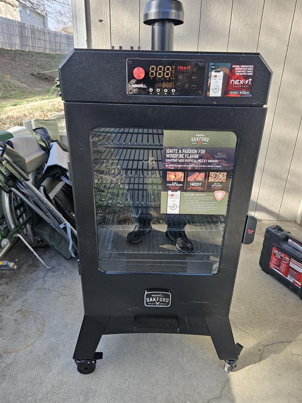 Oakford 1400 Vertical Pellet Smoker | Nexgrill