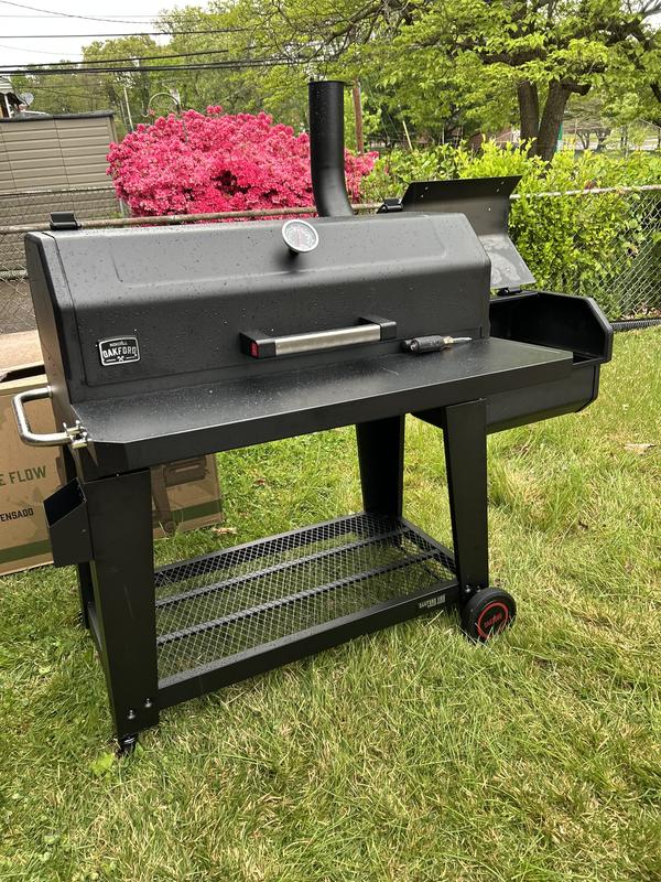 Oakford 1150 Reverse Flow Offset Smoker | Nexgrill