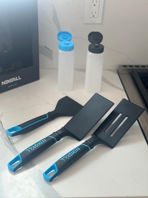 Fuse™ 5-Piece Non-Scratch Black Griddle Starter Set