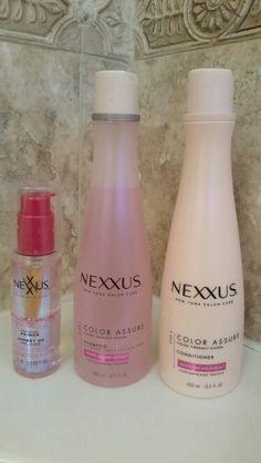 Nexxus Color Assure Step 1 Shampoo, White Orchid, 13.5 oz