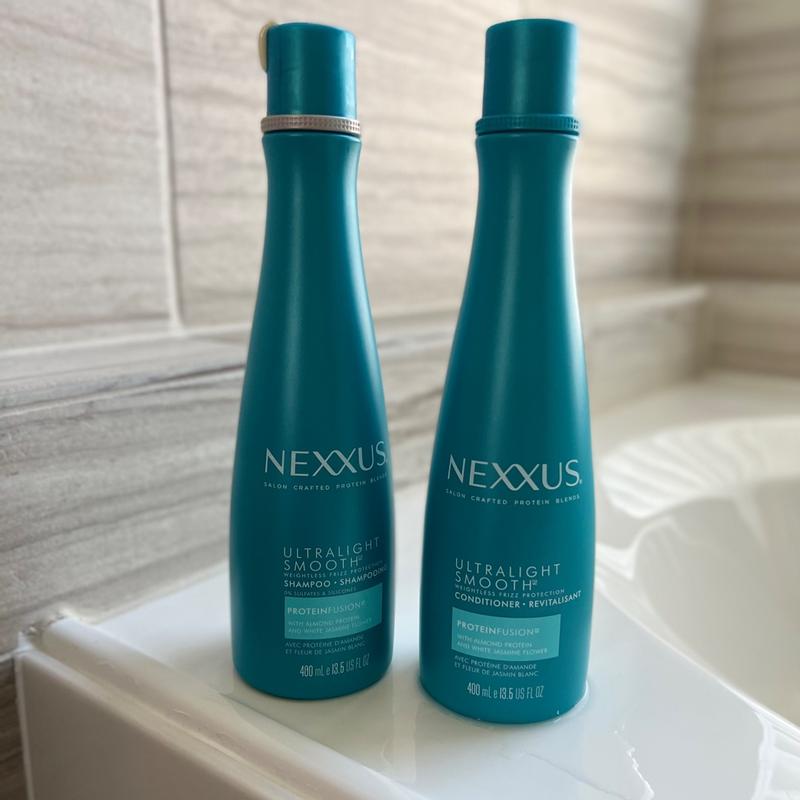  Nexxus Ultralight Smooth Shampoo & Conditioner Weightless  Smooth 2 Count for Dry and Frizzy Hair Smooth Hair Treatment to Block Out  Frizz 13.5 oz : Beauty & Personal Care