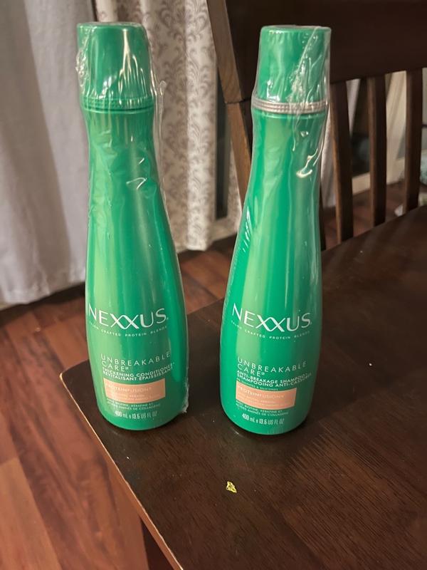  Nexxus Unbreakable Care Shampoo, Conditioner, and Leave-In  Spray 3 Pack For Fine and Thin Hair with Keratin, Collagen, Biotin : Beauty  & Personal Care