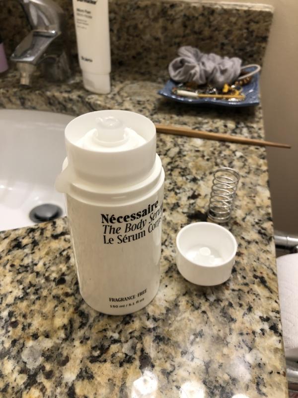 Customer photo for "The bottle arrived broken and"