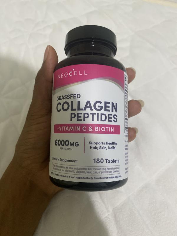 Complément Alimentaire Neocell Super Collagène + Vitamine C & Biotine - 270 Comprimés + 3 Boîtes Vitamine C Gold