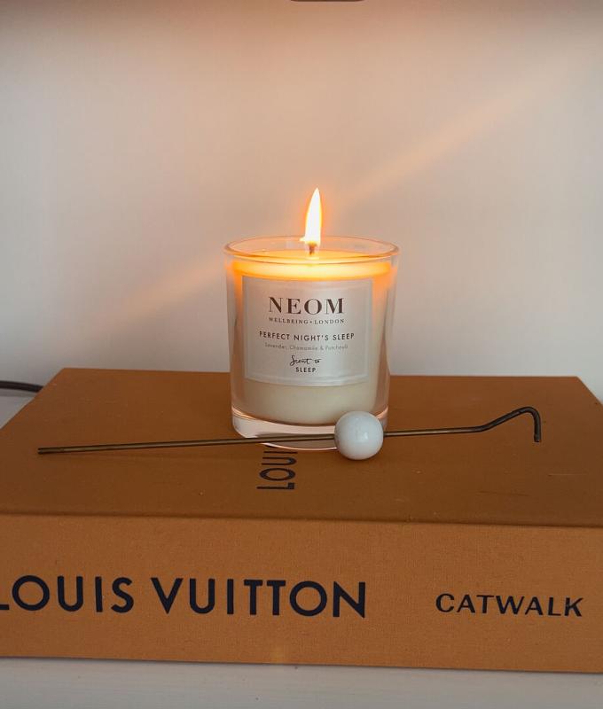 Customer photo for "The perfect bedtime candle!"