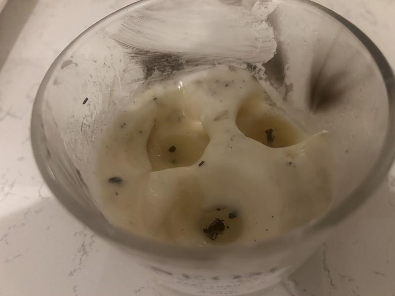 Customer photo for "The candle wicks burned unevenly"