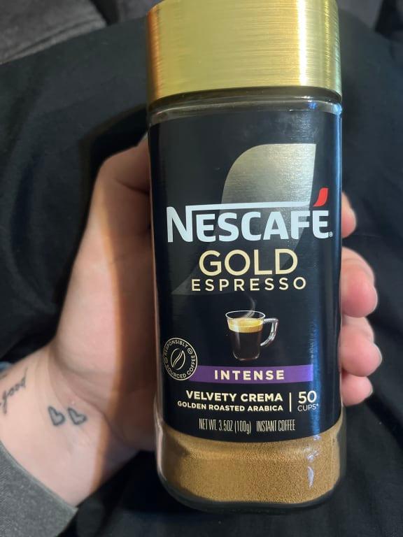 Gold Dark Roast Intense Instant Coffee 3.5oz Jar| NESCAFÉ® US