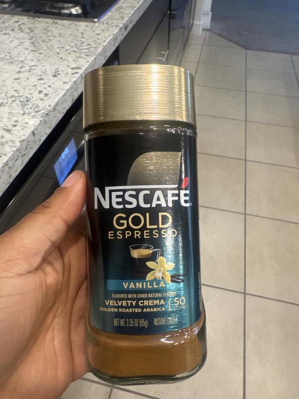Gold Vanilla Flavored Instant Coffee 3.5oz Jar | NESCAFÉ® US