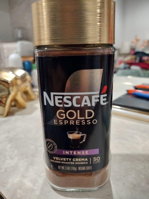 Gold Dark Roast Intense Instant Coffee 3.5oz Jar| NESCAFÉ® US