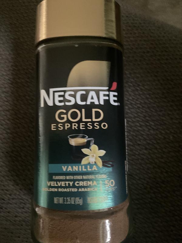Gold Vanilla Flavored Instant Coffee 3.5oz Jar | NESCAFÉ® US