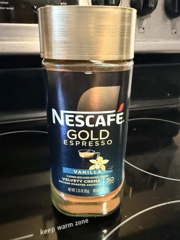 Gold Vanilla Flavored Instant Coffee 3.5oz Jar | NESCAFÉ® US