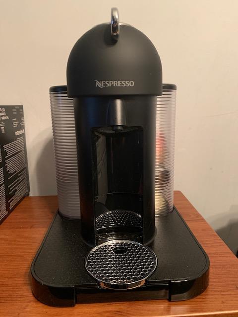 Front of the machine