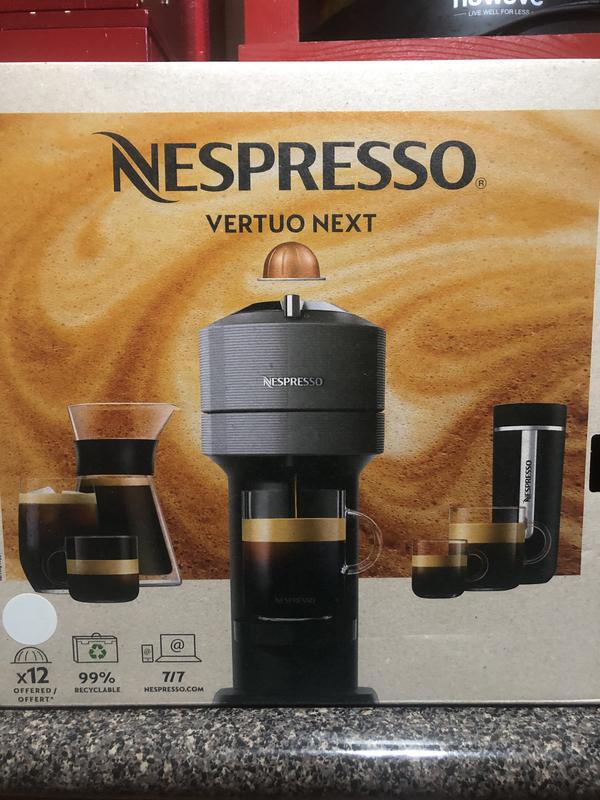 Nespresso Vertuo Next Coffee and Espresso Maker by De'Longhi in Matte