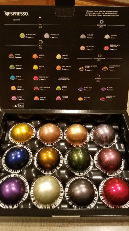 Nespresso sampler outlet pack