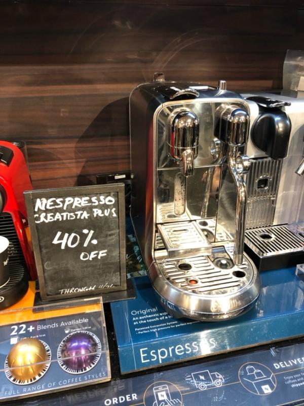 Creatista Plus Metal Stainless Steel | Original Espresso Machine | Nespresso  USA