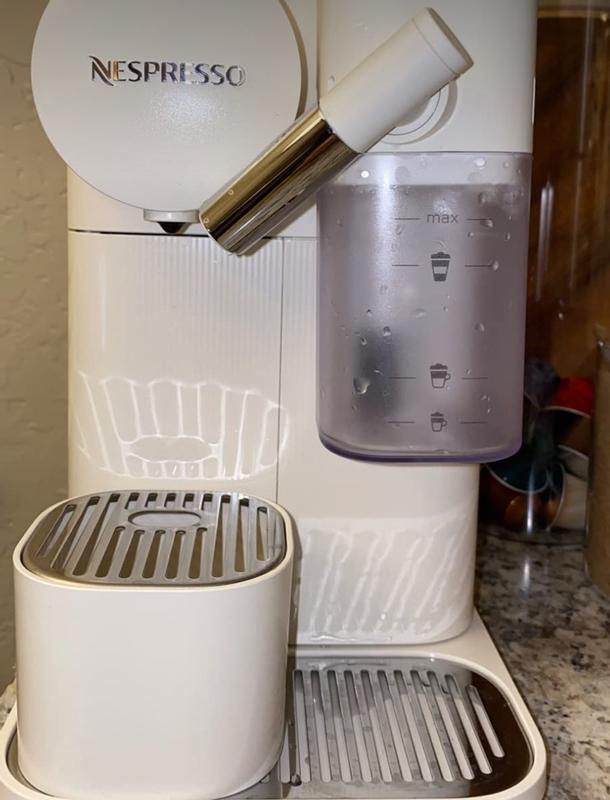 Nespresso Lattissima One Silky White Espresso Machine by De