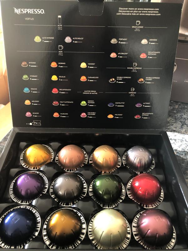 Nespresso Vertuoline Sample Pack 12 Count Vertuo Espresso 43% OFF