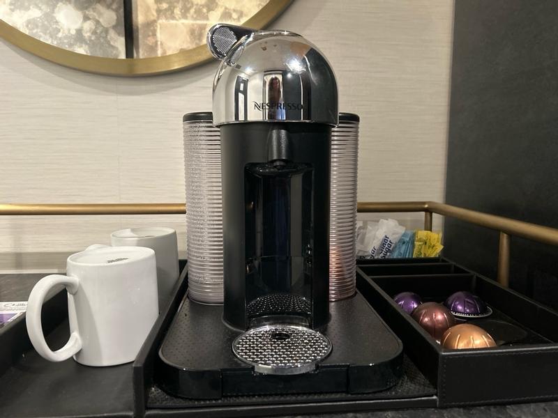 Nespresso by Breville Vertuo Chrome Coffee Espresso Machine Maker + Reviews