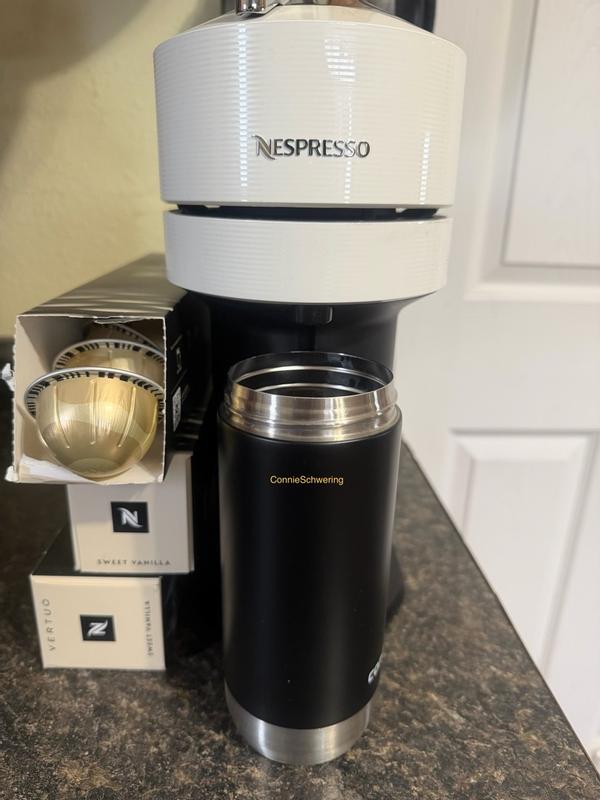 Nespresso Vertuo Next - Deluxe Matte Black Chrome | Small Coffee