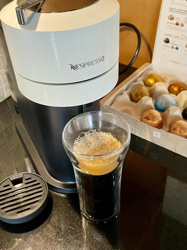 Nespresso Vertuo Next - Deluxe Matte Black Chrome | Small Coffee