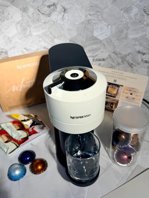 Nespresso Vertuo Next - Deluxe Dark Chrome - Small Coffee Maker