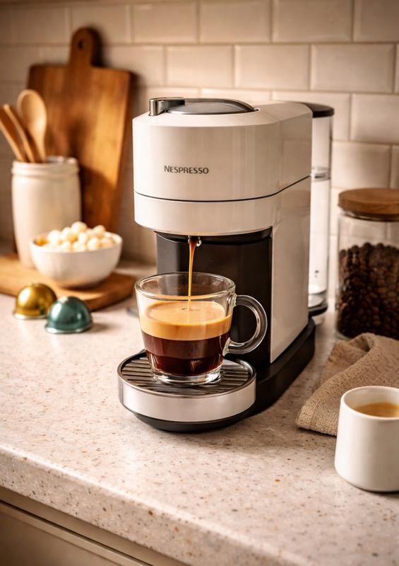 Nespresso Vertuo Next - Navy | Small Coffee Maker for Home