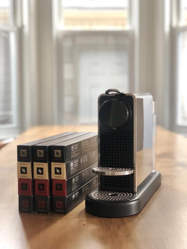 Nespresso CITIZ PLATINUM シルバー エスプレッソマシン Nespresso CitiZ Espresso Machine - Platinum | Williams Sonoma