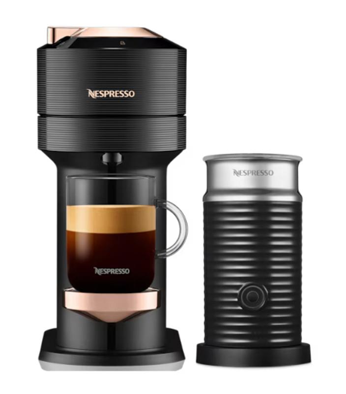 Vertuo Next Premium Rose Gold Aeroccino Bundle - Nespresso Canada