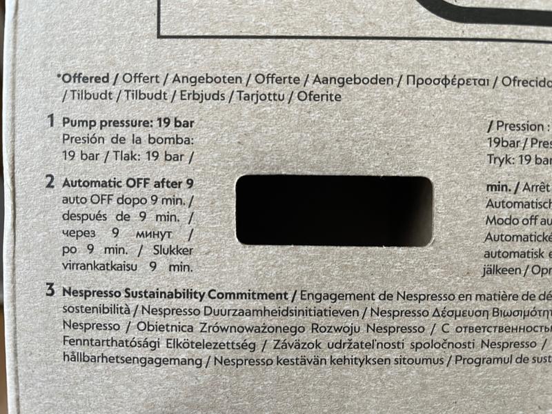 Vérifier ici la présence du coffret découverte. L'emballage pourrait être plus explicite pour les gens qui ont des problèmes de vue.