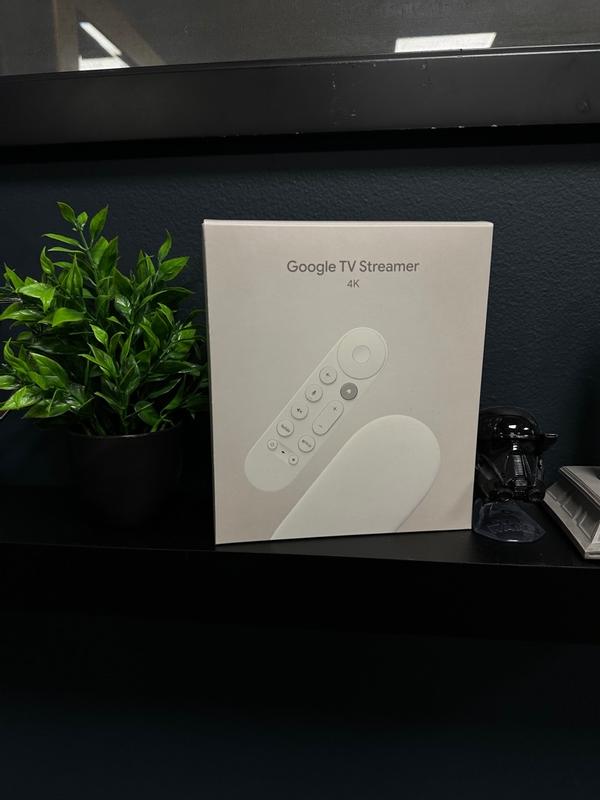 Google TV Streamer (4K) + Google TV Streamer Voice Remote