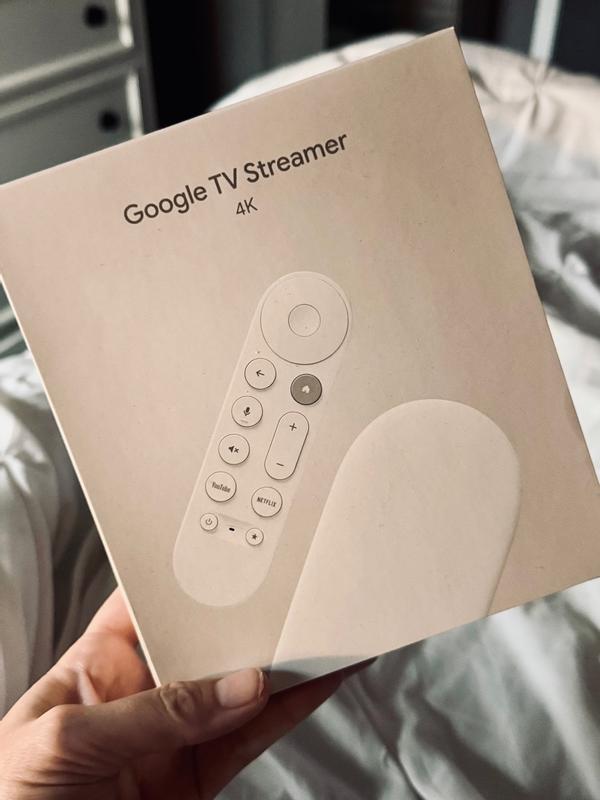 Google TV Streamer (4K) with Voice Remote - Hazel GA05802-US - The