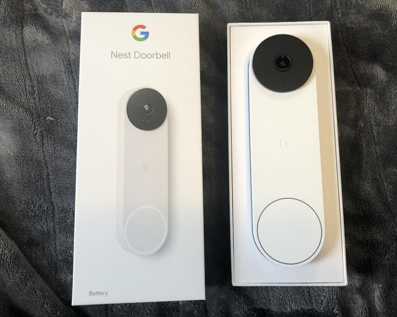 Google Nest Wi-Fi Video Doorbell Battery Operated Ash GA02076-US - Best Buy