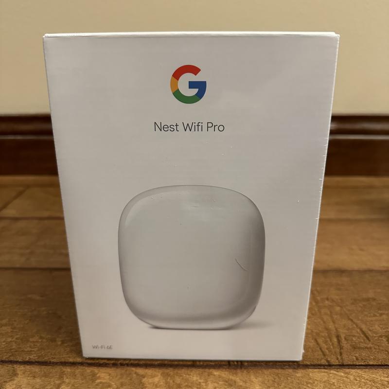 Google Nest Wifi Pro, Wi-Fi 6E, 4-pack