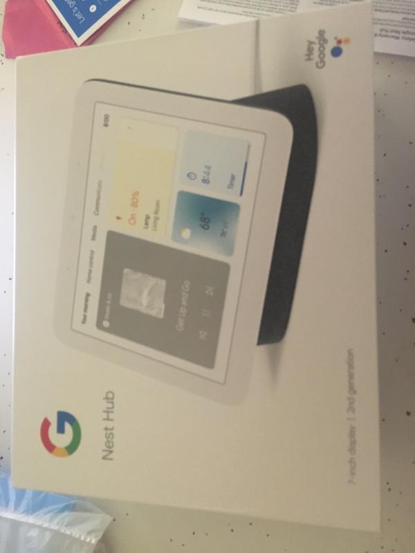 Google Nest Hub 2nd Gen Smart Home Speaker and 7 inch