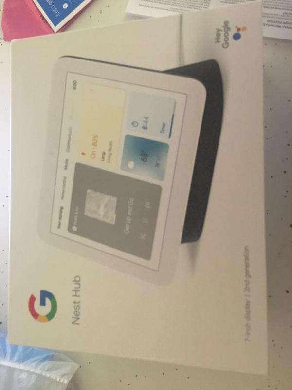 Google Nest Hub 2nd Gen - Smart Home Display with Google Assistant