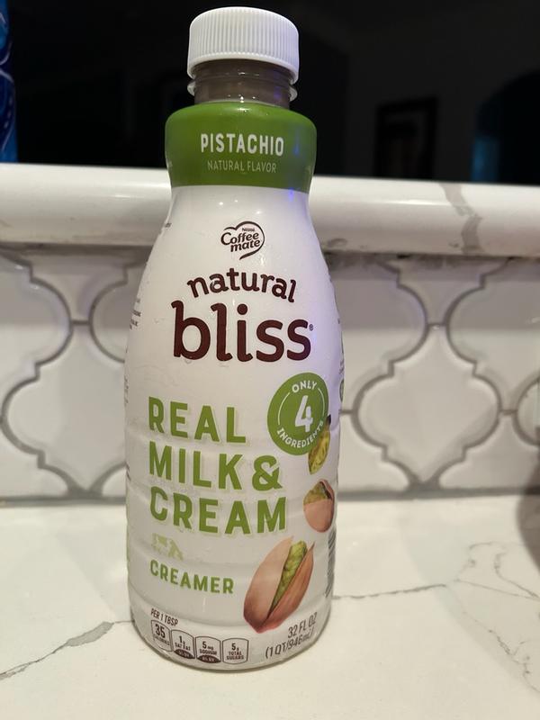 Coffee mate Natural Bliss Pistachio Flavored Coffee Creamer, Real