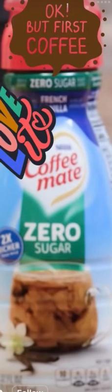 クリーム Zero Sugar French Vanilla Coffee Creamer 64 oz. | Official